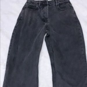 TOPSHOP COLLUSION x006 mom jeans in washed black